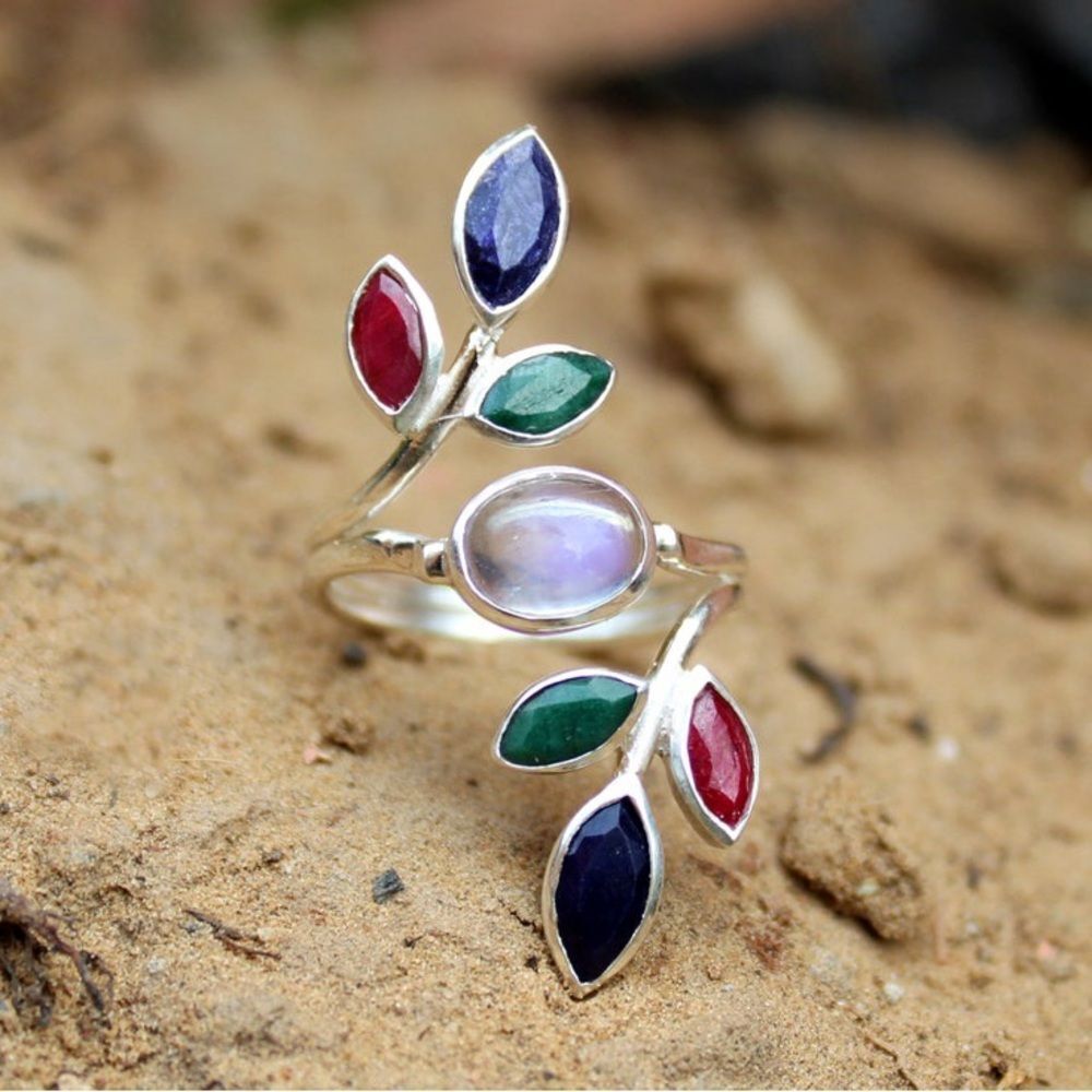 Boho Leaf ring S1203